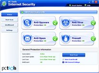 Internet Secuirty Free Virus and Spyware Scan
