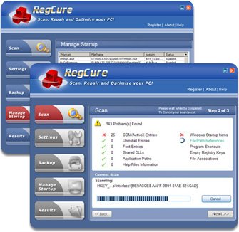 ParetoLogic - RegCure PC Optimizer Info ParetoLogic - RegCure PC Optimizer Info