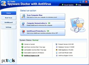 PCTools - Spyware Doctor with AntiVirus 6 PCTools - Spyware Doctor with AntiVirus 6